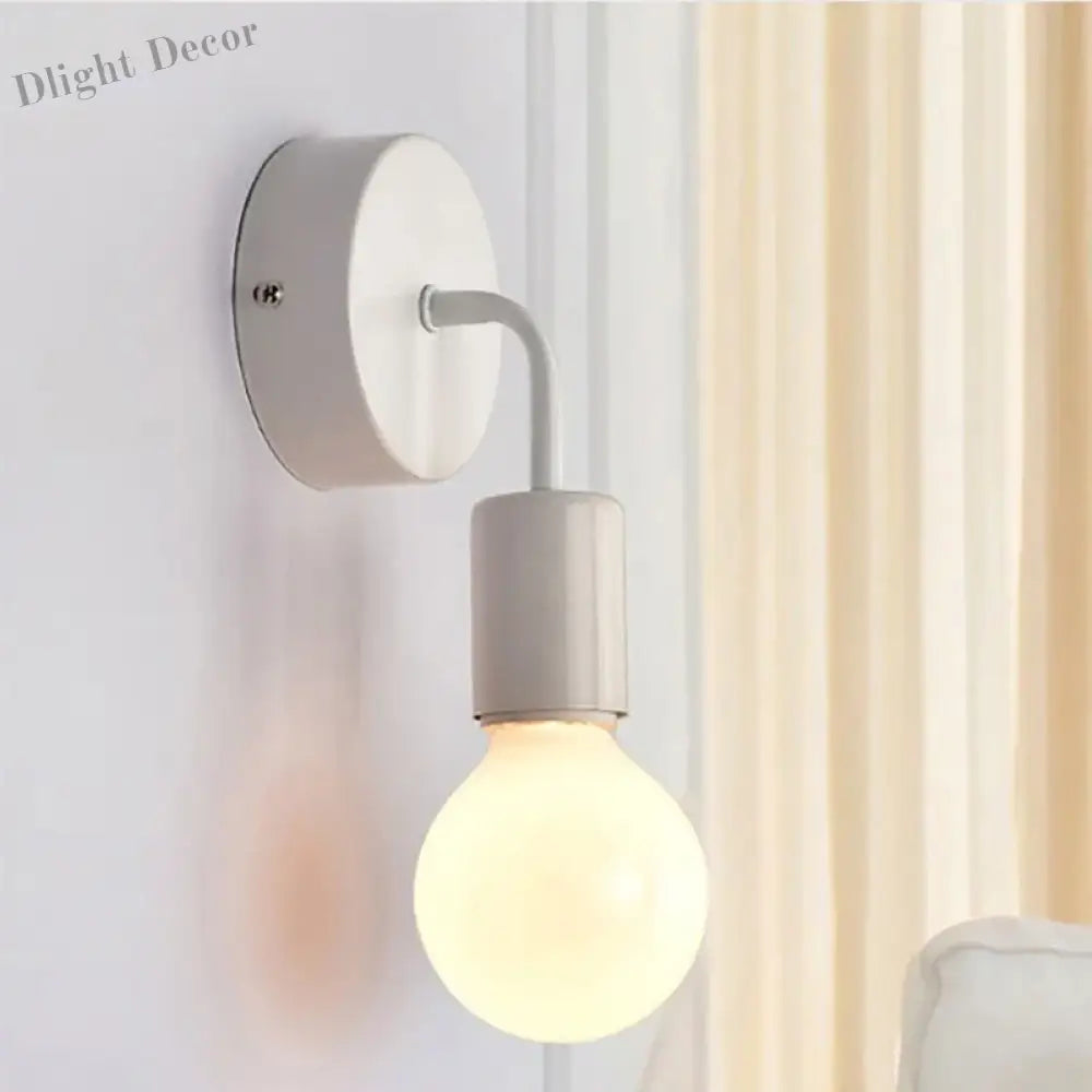 Modern Wall Lamps - Sleek Black and White Wall Lights for Stylish Home Decor