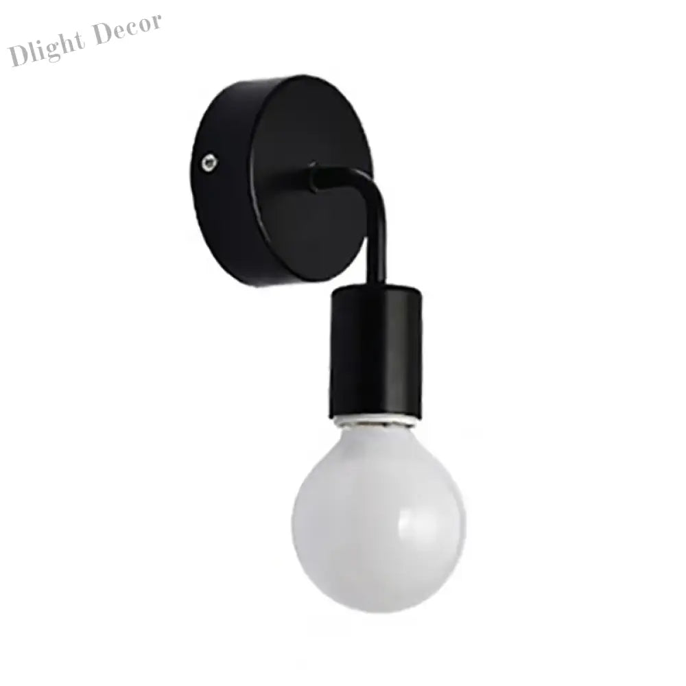 Modern Wall Lamps - Sleek Black and White Wall Lights for Stylish Home Decor