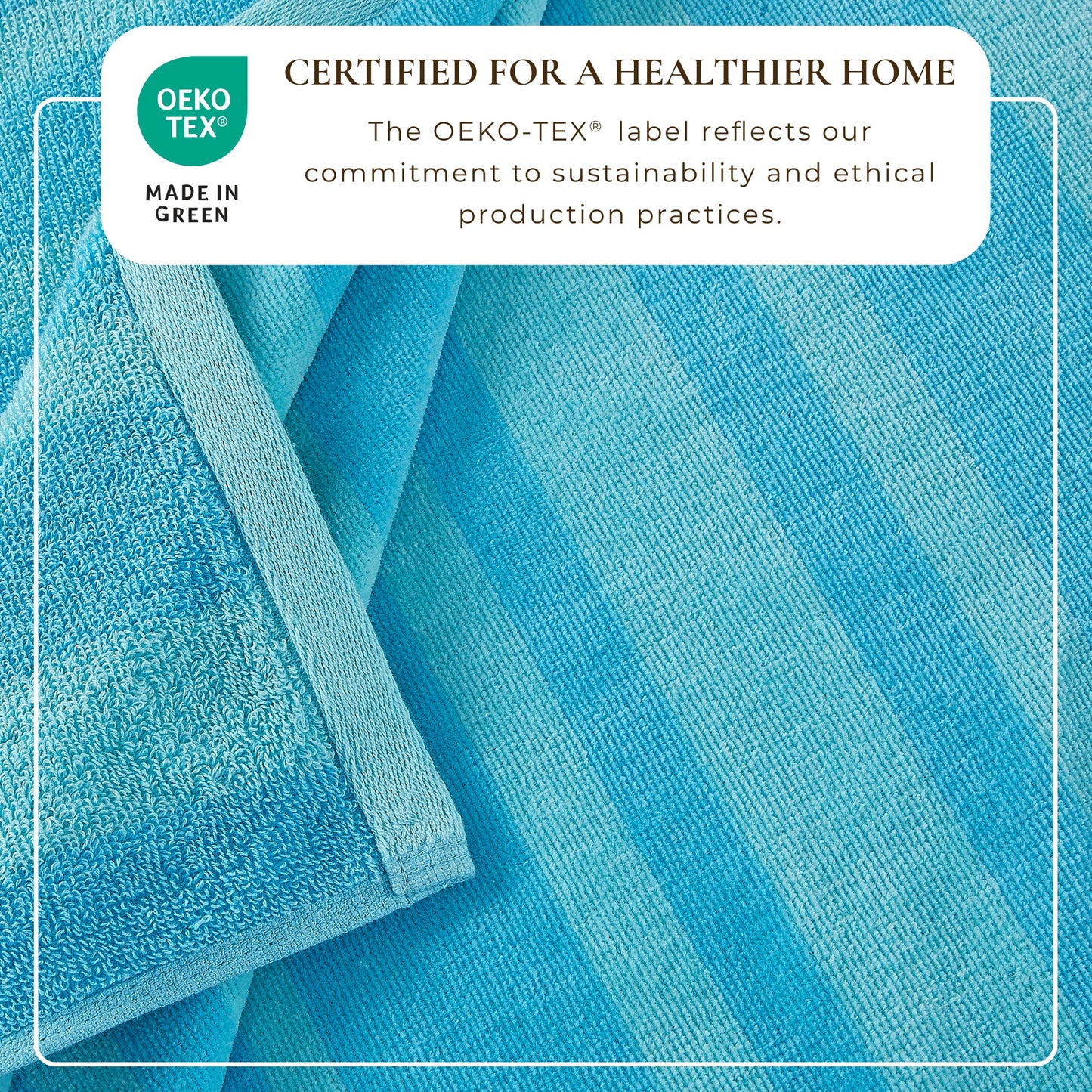 Cotton Velour Beach Towel - Maui Collection
