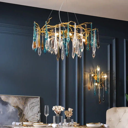 Multi LED Modern Chandelier | Bedroom & Bedside Lighting