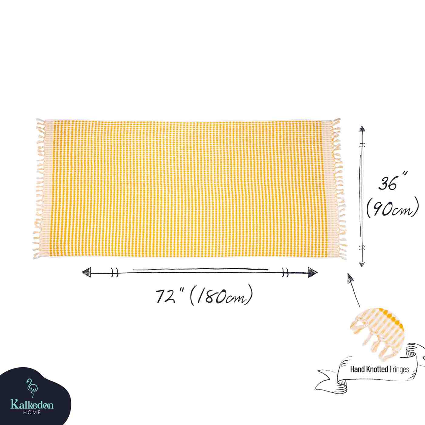 Pom Pom Bath Towel