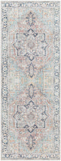 Green Nisa Tumble Dry Washable Rug