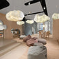 Nordic Clouds Pendant Lights - Ideal for Hotel Lobby and Restaurant Decor - Unique Silk Lamp Dark Clouds Hanglamp for Personality Decorative Lighting