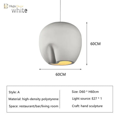Nordic Minimalist Pendant Light | Bedroom Home Lighting