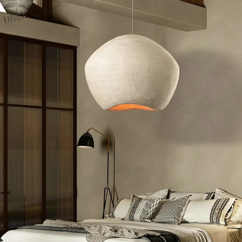 Nordic Minimalist Wabi-Sabi Art Pendant Lights - Perfect for Restaurants, Homestays, Bedrooms, and Loft Decor