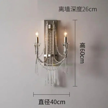 Nordic Style Crystal Chandelier Lighting - Elegance for Your Living Room Ceiling with French Inspired Large Chandeliers, Modern Staircase Lustre Cristal LED Lamp