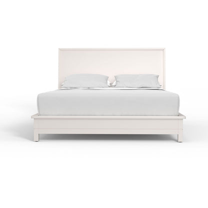 Nova Platform Bed - Chalk White
