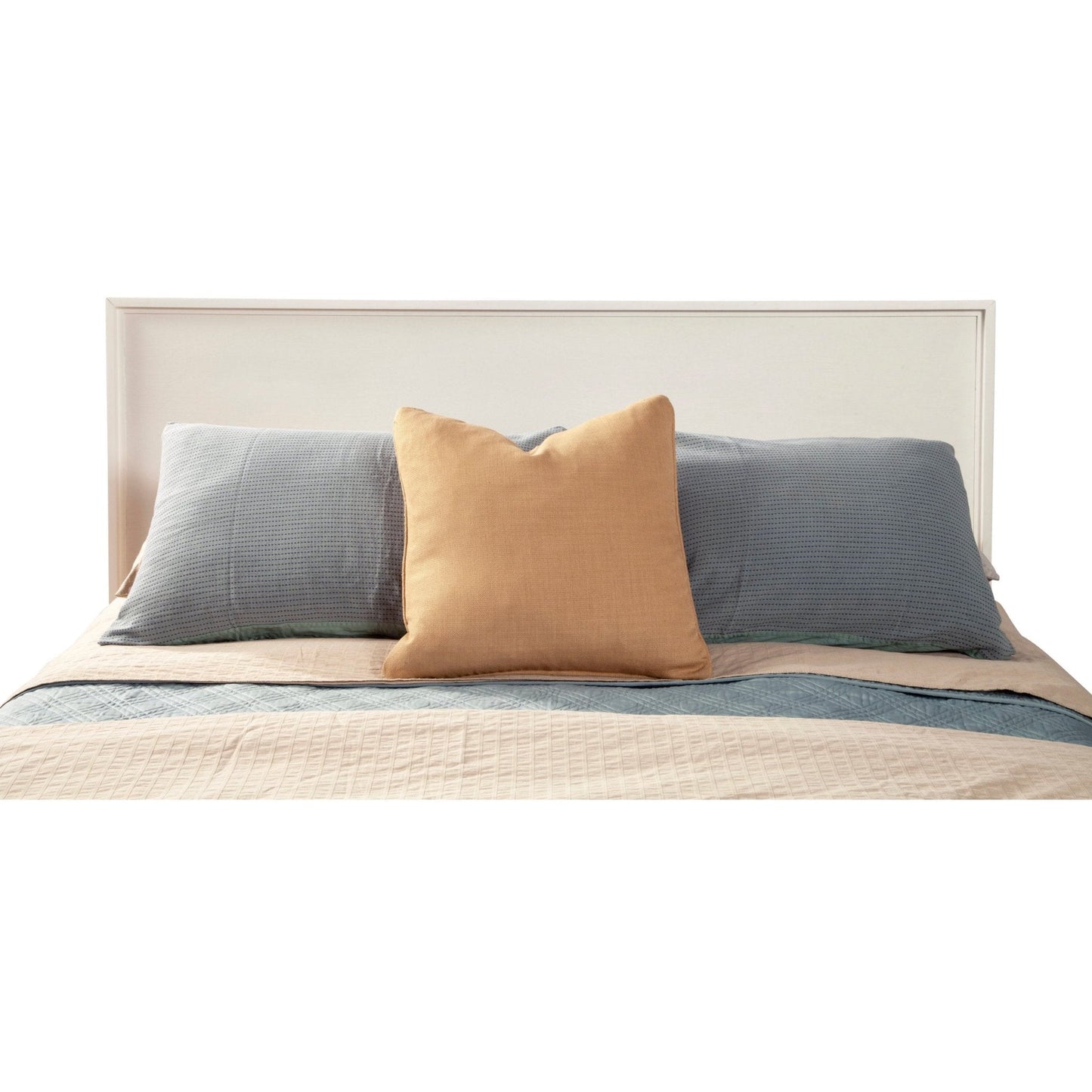 Nova Platform Bed - Chalk White