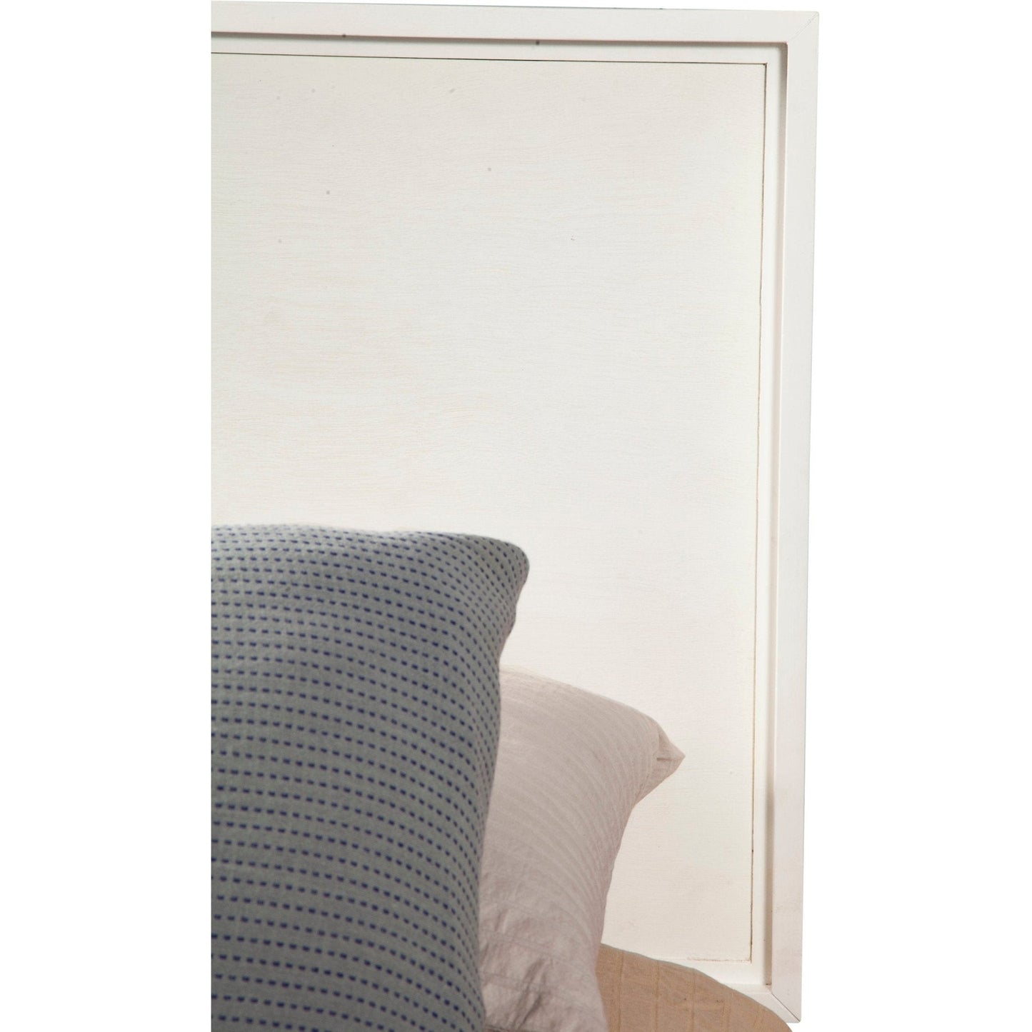 Nova Platform Bed - Chalk White