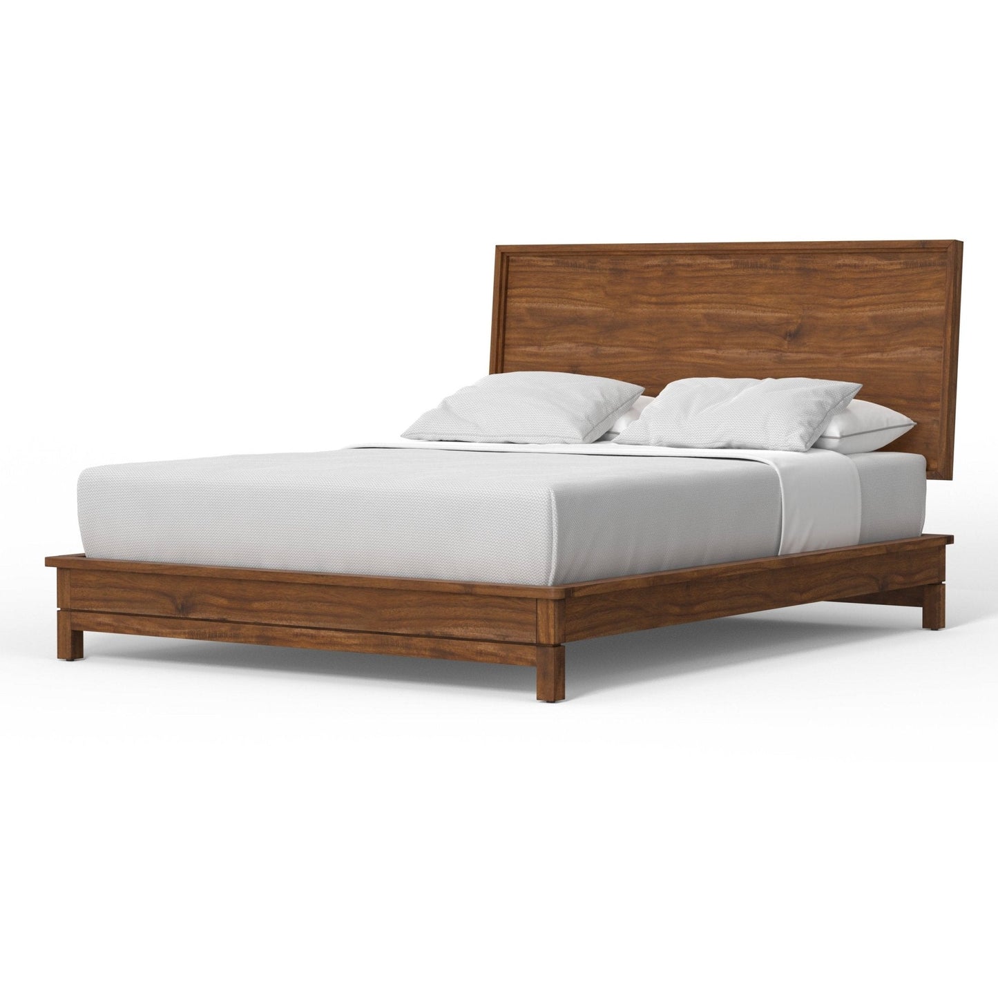 Nova Platform Bed - Honey Maple