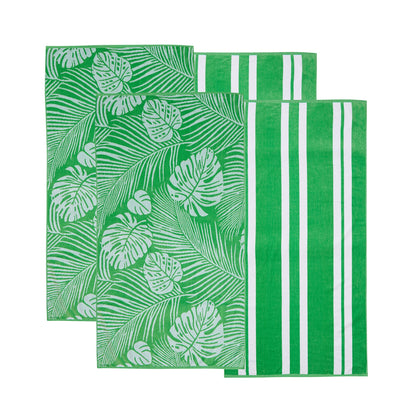 Cotton Velour Beach Towel - Maui Collection