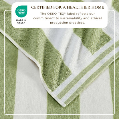 Striped Cabana Beach Towel - Edgartown Collection