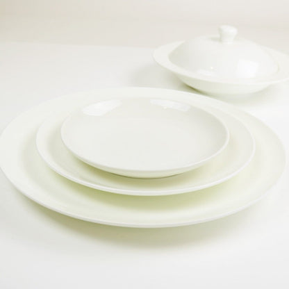 Angelic White Salad Plates-Set Of 4