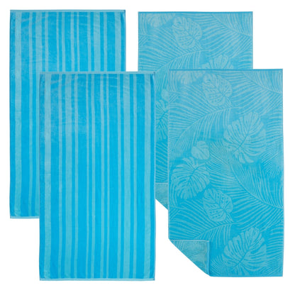 Cotton Velour Beach Towel - Maui Collection