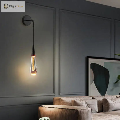 Post LED Modern Wall Sconce | Bedroom & Bedside Lighting