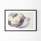 "Violet Bowl" painting