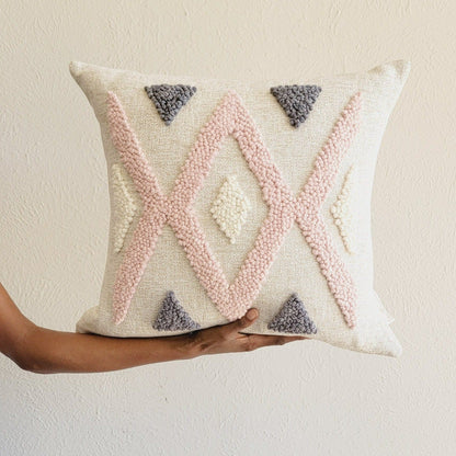 Quartz Cross Throw Pillow