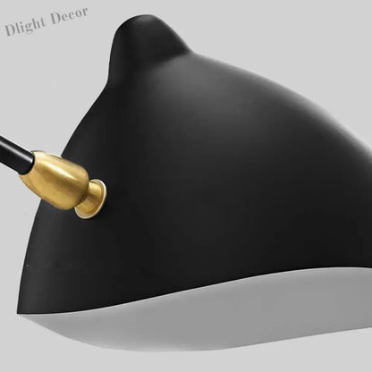 Retro Industrial Spider Serge LED Pendant Ceiling Light - Modern Duckbill Chandeliers Lighting with a Nordic Iron Hanging Lamp Design