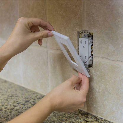 Outlet Cover with Built-In LED Night Light - 2 Styles