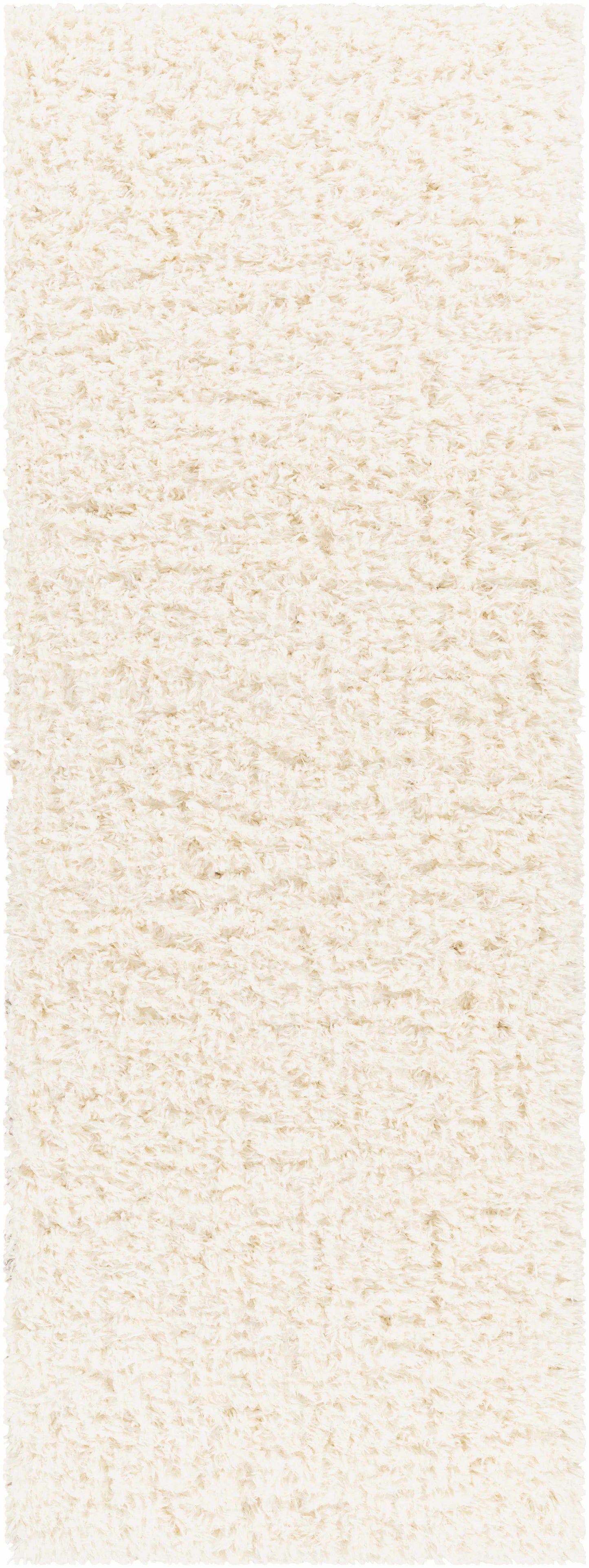 Siari Solid Cream Plush Rug