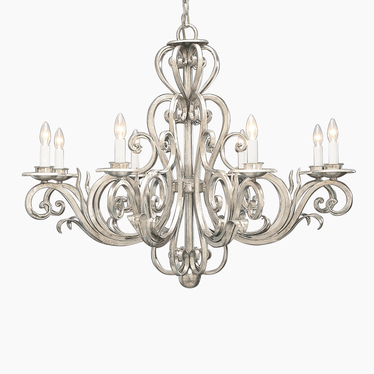 AVENA silver chandelier