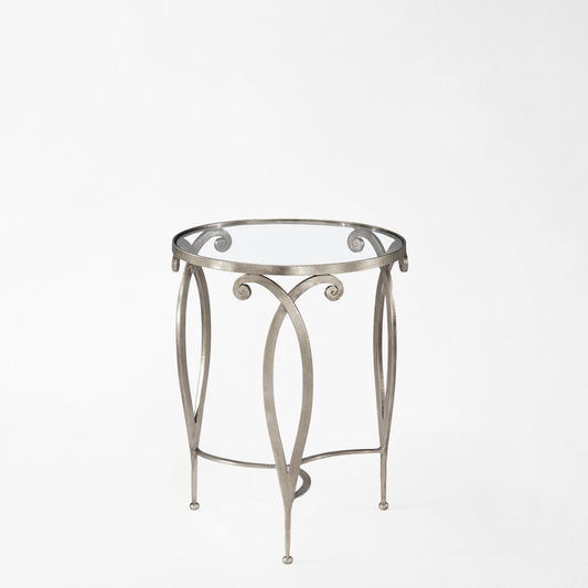 SIMONA silver table