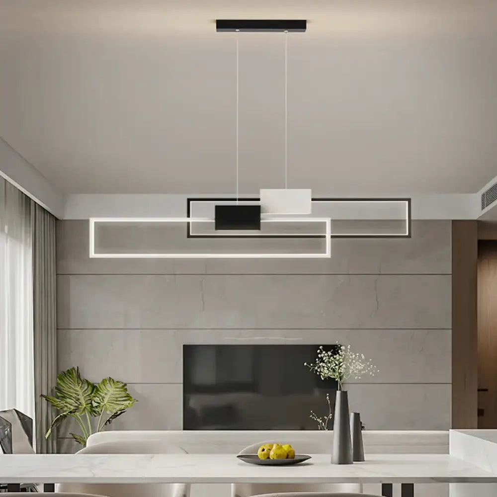 Sleek LED Pendant Light | Kitchen Island Home Lighting