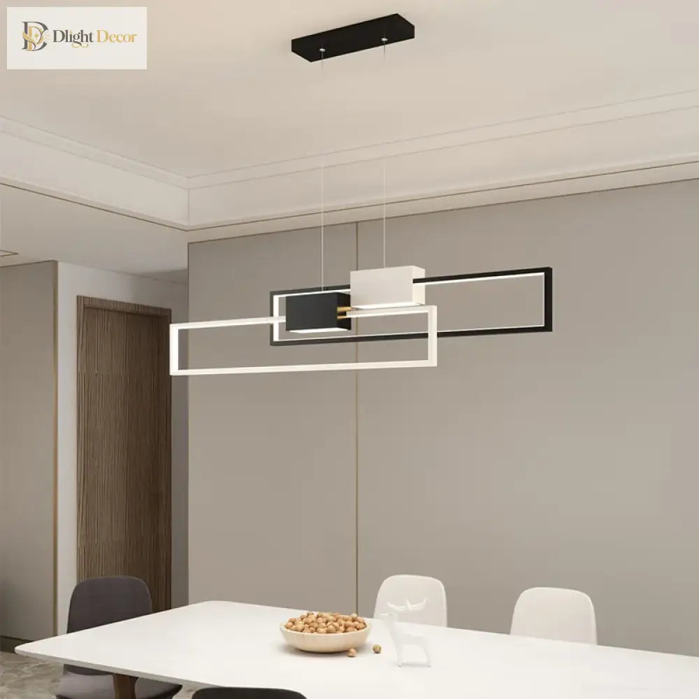 Sleek LED Pendant Light | Kitchen Island Home Lighting
