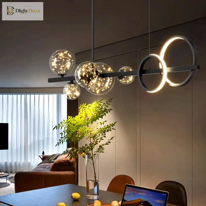 Sleek Modern Pendant Light | Modern Dining Room Lighting