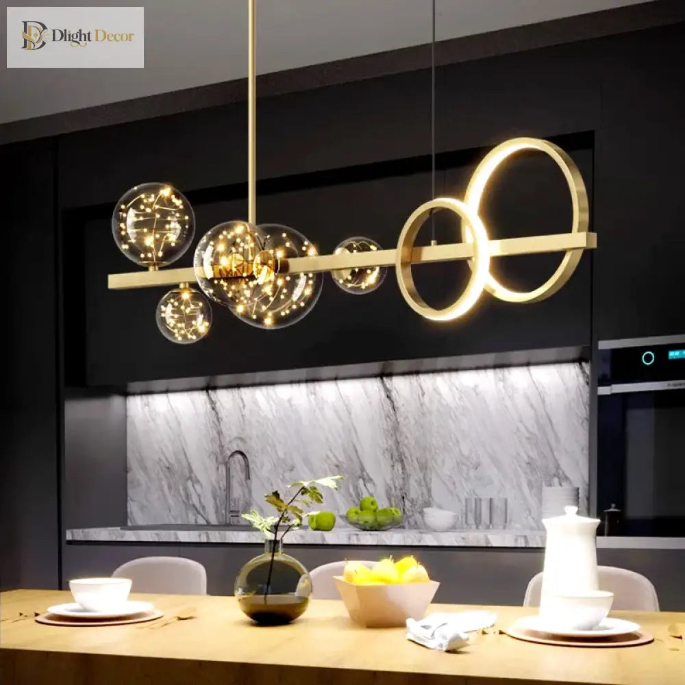 Sleek Modern Pendant Light | Modern Dining Room Lighting
