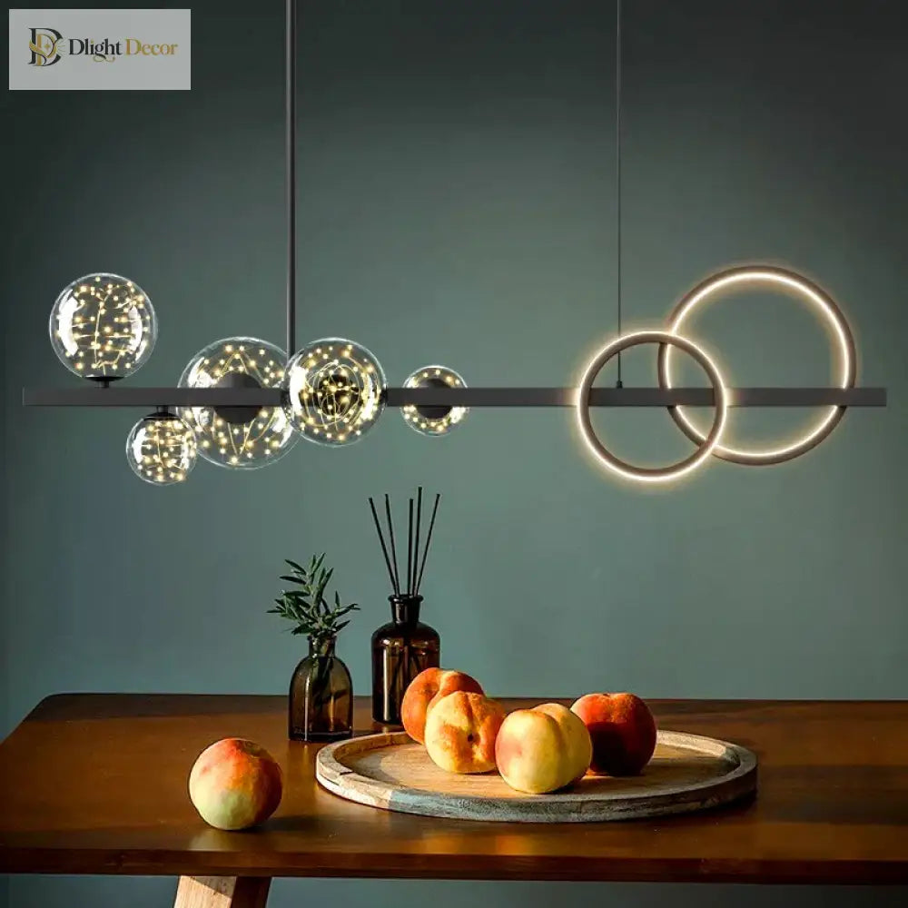 Sleek Modern Pendant Light | Modern Dining Room Lighting