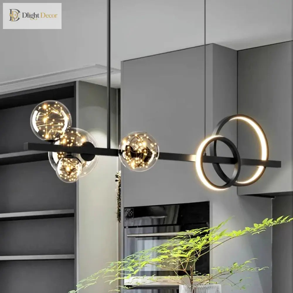 Sleek Modern Pendant Light | Modern Dining Room Lighting
