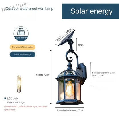 Sophia's Solar Wall Lights