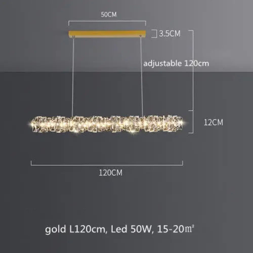 Sophisticated LED Chandelier | Dining Room Home Lighting