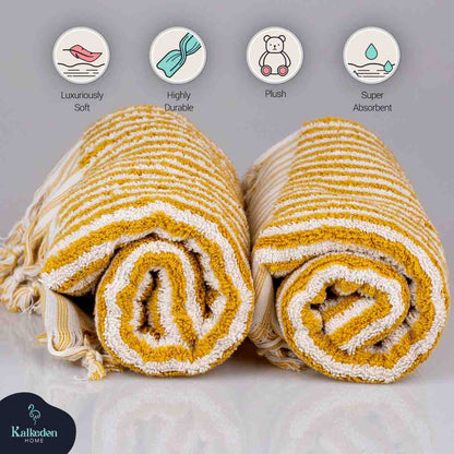 Striped Hand Towel