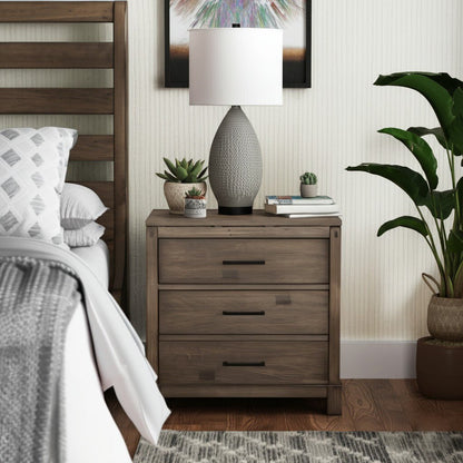 Sydney Nightstand, Weathered Grey