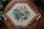 Tache Festive Red Yuletide Blooms Woven Table Runners (5598)