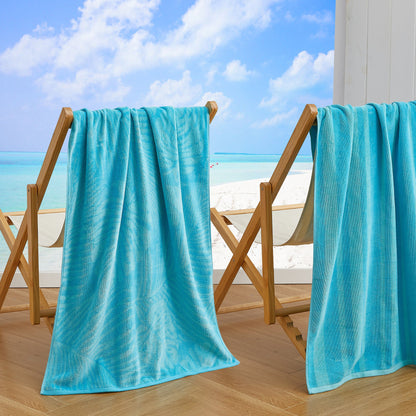 Cotton Velour Beach Towel - Maui Collection