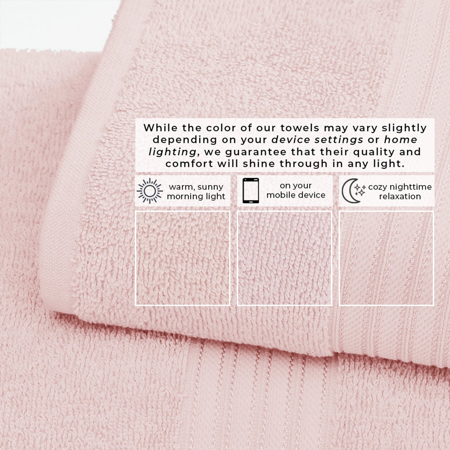Cotton Terry Bath Towel Set - Cooper Collection