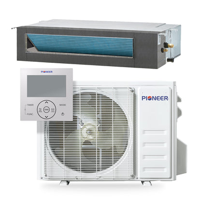 Pioneer Quantum Ultra 17,000 BTU 20 SEER2 230V Ceiling Concealed Ducted Mini-Split Air Conditioner Inverter Heat Pump Full Set – view 5