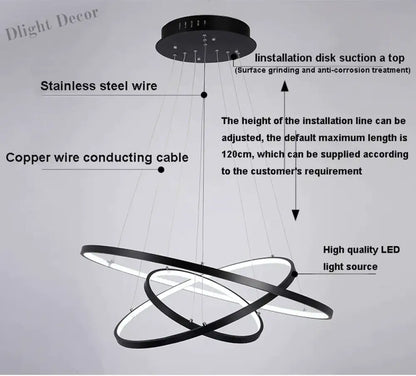 Unveiling Modern Elegance: Cascading Circle Pendant Lights for Any Space