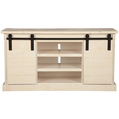 Vintage Barn Door TV Console