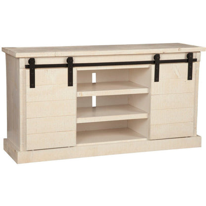 Vintage Barn Door TV Console