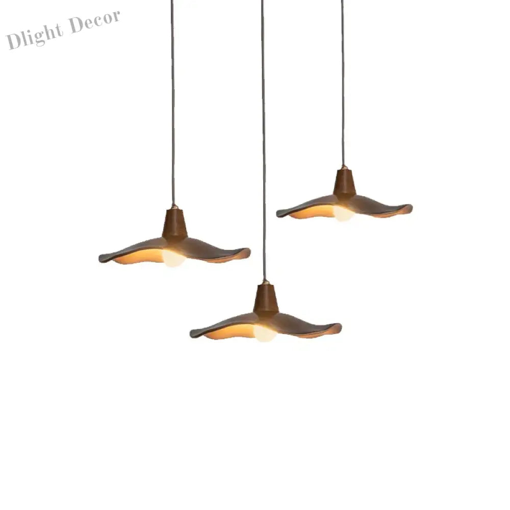 Vintage Wabi-Sabi Wind E27 LED Pendant Lights - Illuminate Your Restaurant, Cafe, and Home with Timeless Charm
