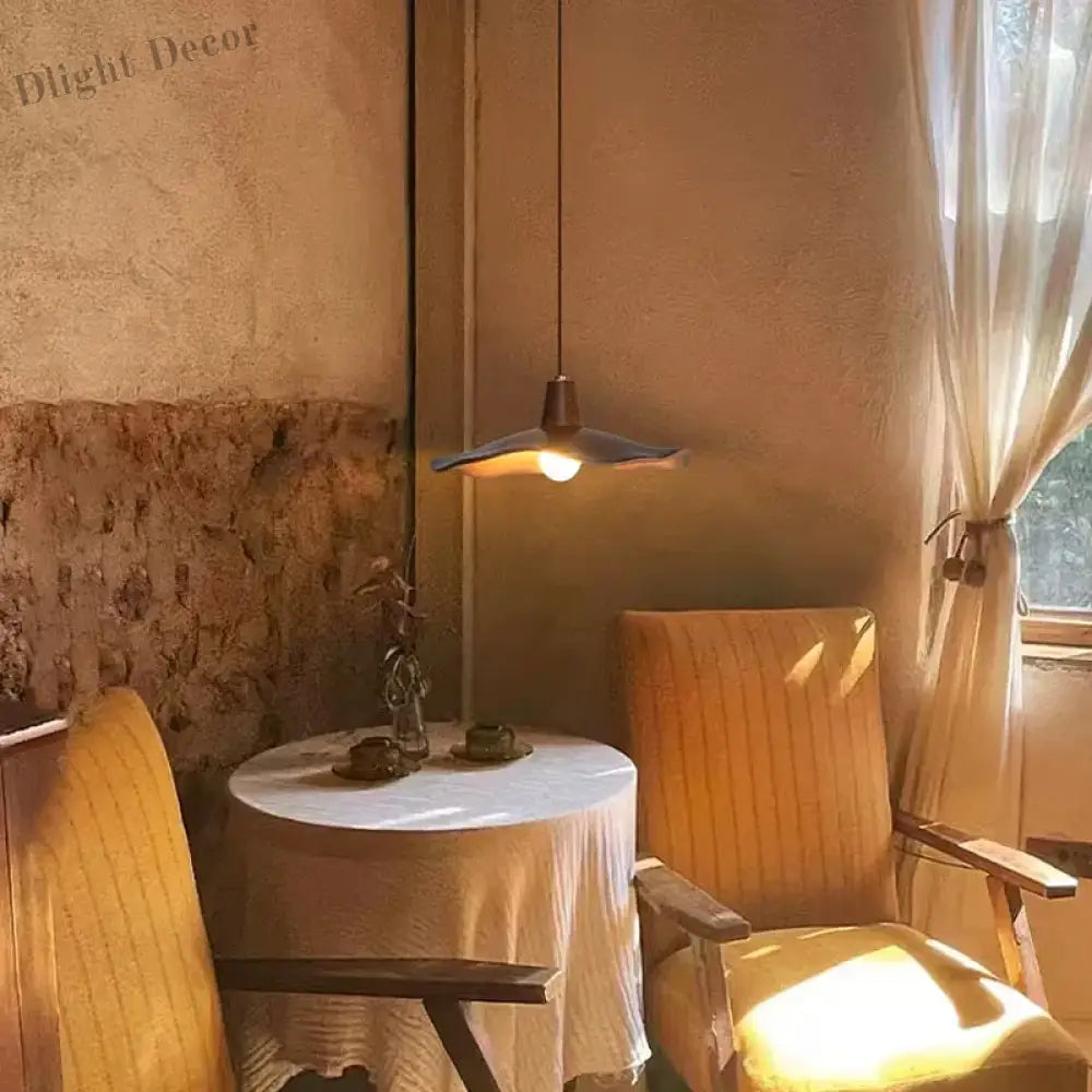Vintage Wabi-Sabi Wind E27 LED Pendant Lights - Illuminate Your Restaurant, Cafe, and Home with Timeless Charm