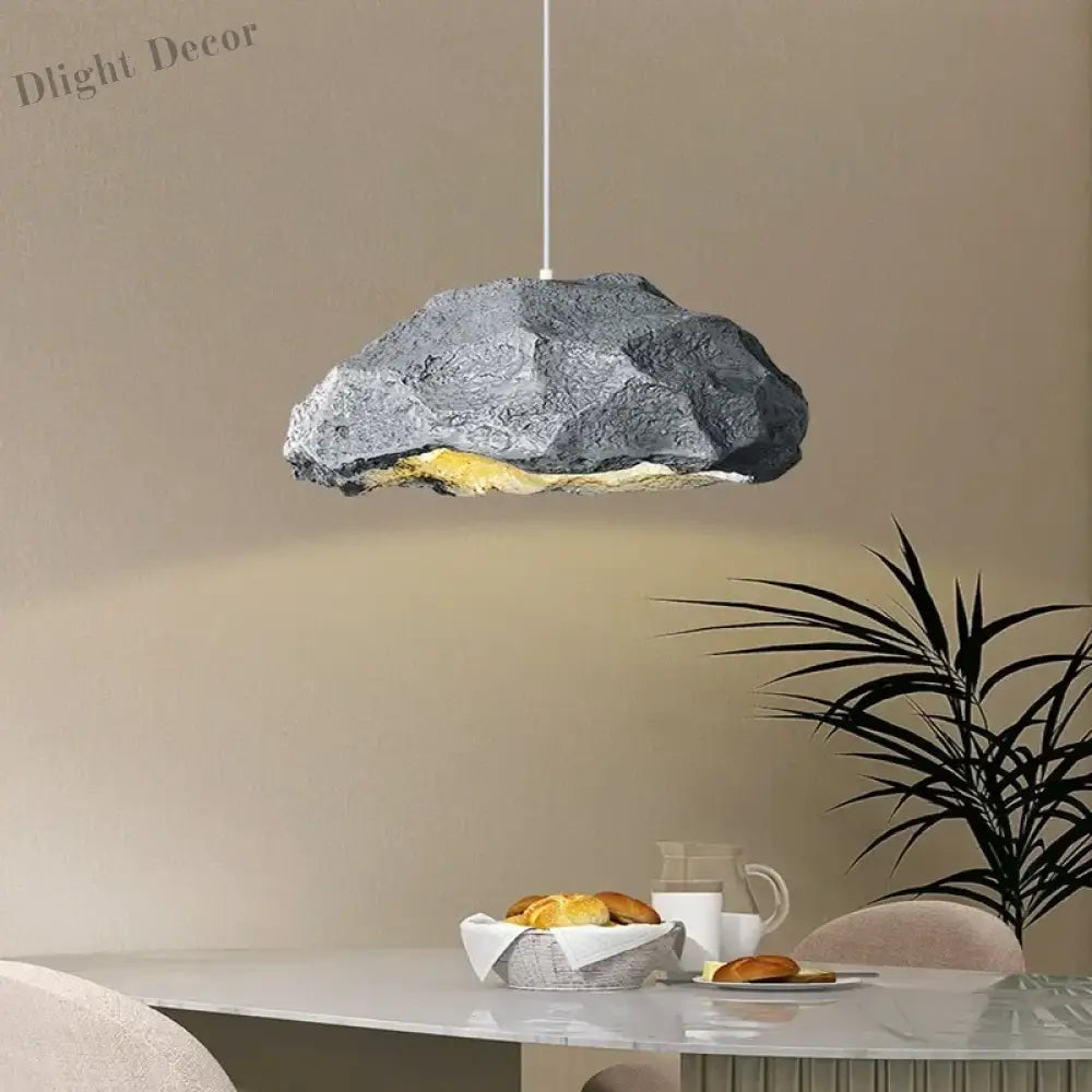 Wabi Sabi Designer Pendant Lamp - Minimalist LED Chandeliers for Restaurant, Bedroom, and Creative Home Decor