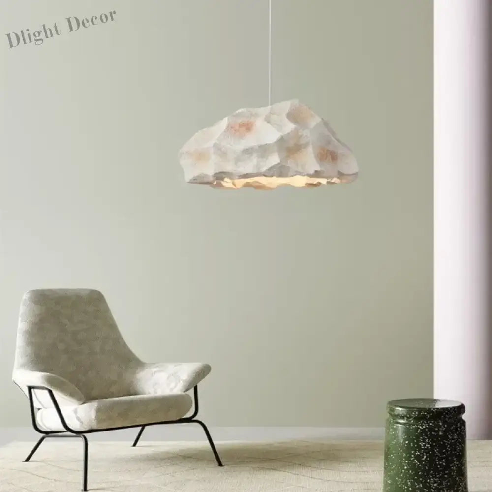 Wabi Sabi Designer Pendant Lamp - Minimalist LED Chandeliers for Restaurant, Bedroom, and Creative Home Decor