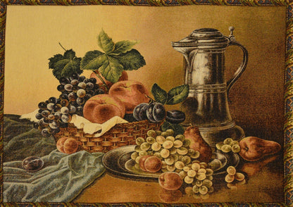 Tache Tapestry Fruit Bouquet Seasonal Harvest Feast Wall Hanging Art 33 x 24 (13123)