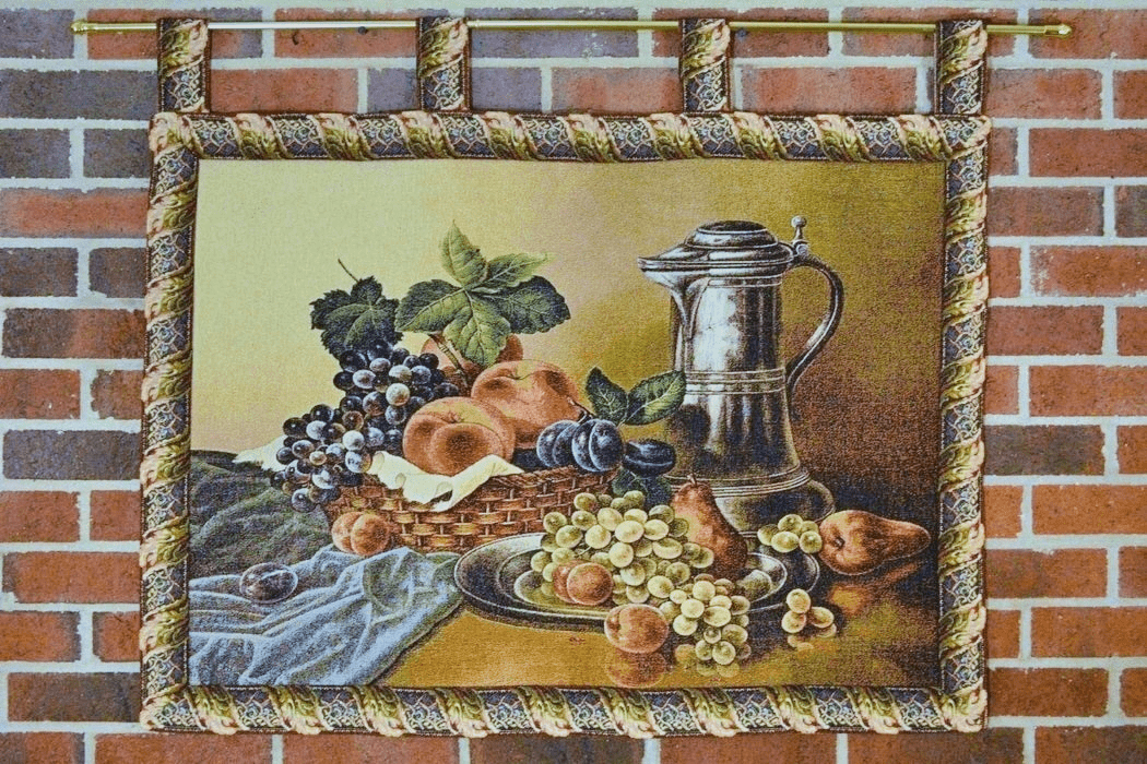 Tache Tapestry Fruit Bouquet Seasonal Harvest Feast Wall Hanging Art 33 x 24 (13123)