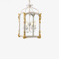 ADELINA white & gold lantern